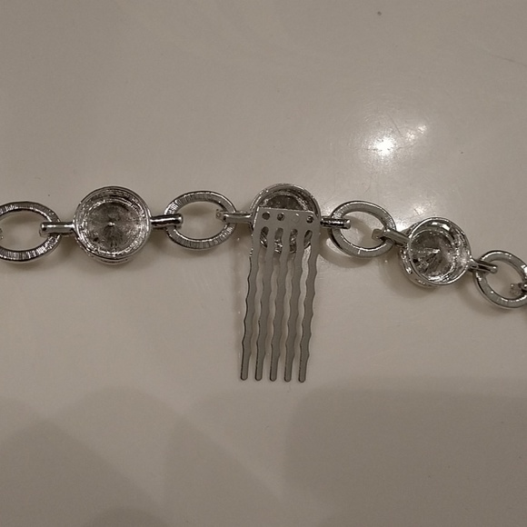 Bridal Jeweled Headpiece - Picture 6 of 6